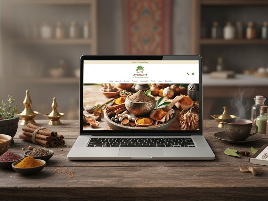 AyurSutra Care portfolio by Intellect Systems