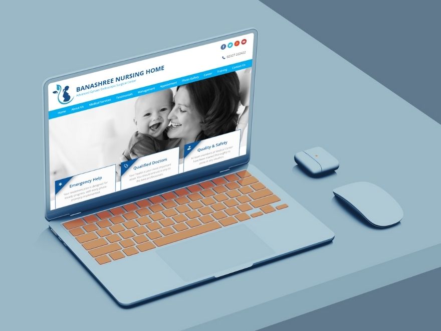 Banashree Nursing Home portfolio by Intellect Systems