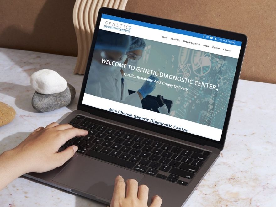 Genetic Diagnostic Center portfolio by Intellect Systems