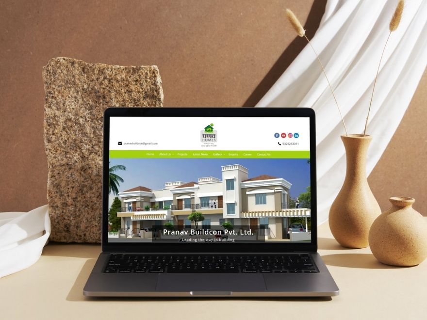 Pranav Buildcon portfolio by Intellect Systems