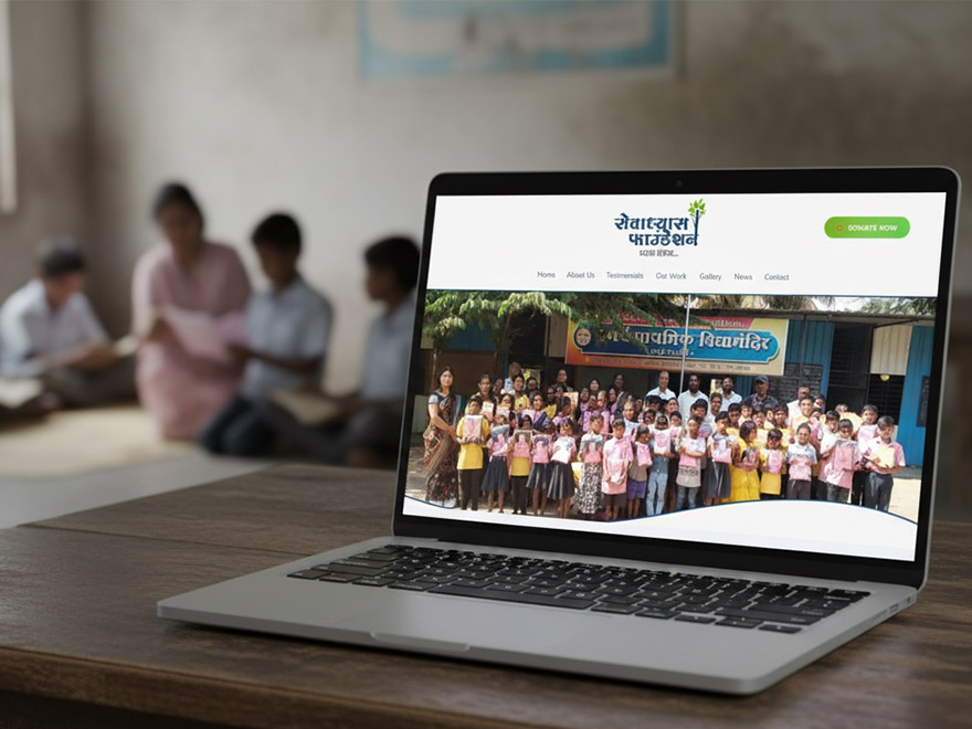 Sevadhyas Foundation portfolio by Intellect Systems